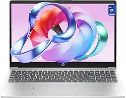 HP Notebook 15, Intel i7-1355U, RAM DDR4 de 16 GB, SSD PCIe de 512 GB, tela sensível ao toque FHD de 15,6 polegadas (1920 x 1080), gráficos Iris Xe, W11 Home, prata natural