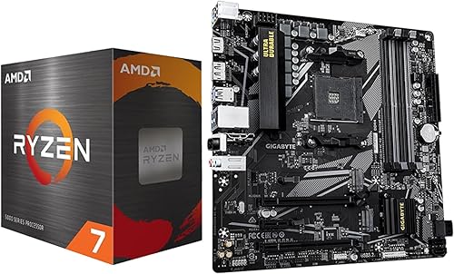 Miniatura 10 de Micro Center AMD Ryzen 5 5500 Procesador de escritorio con tarjeta madre Gigabyte A520M S2H Micro ATX