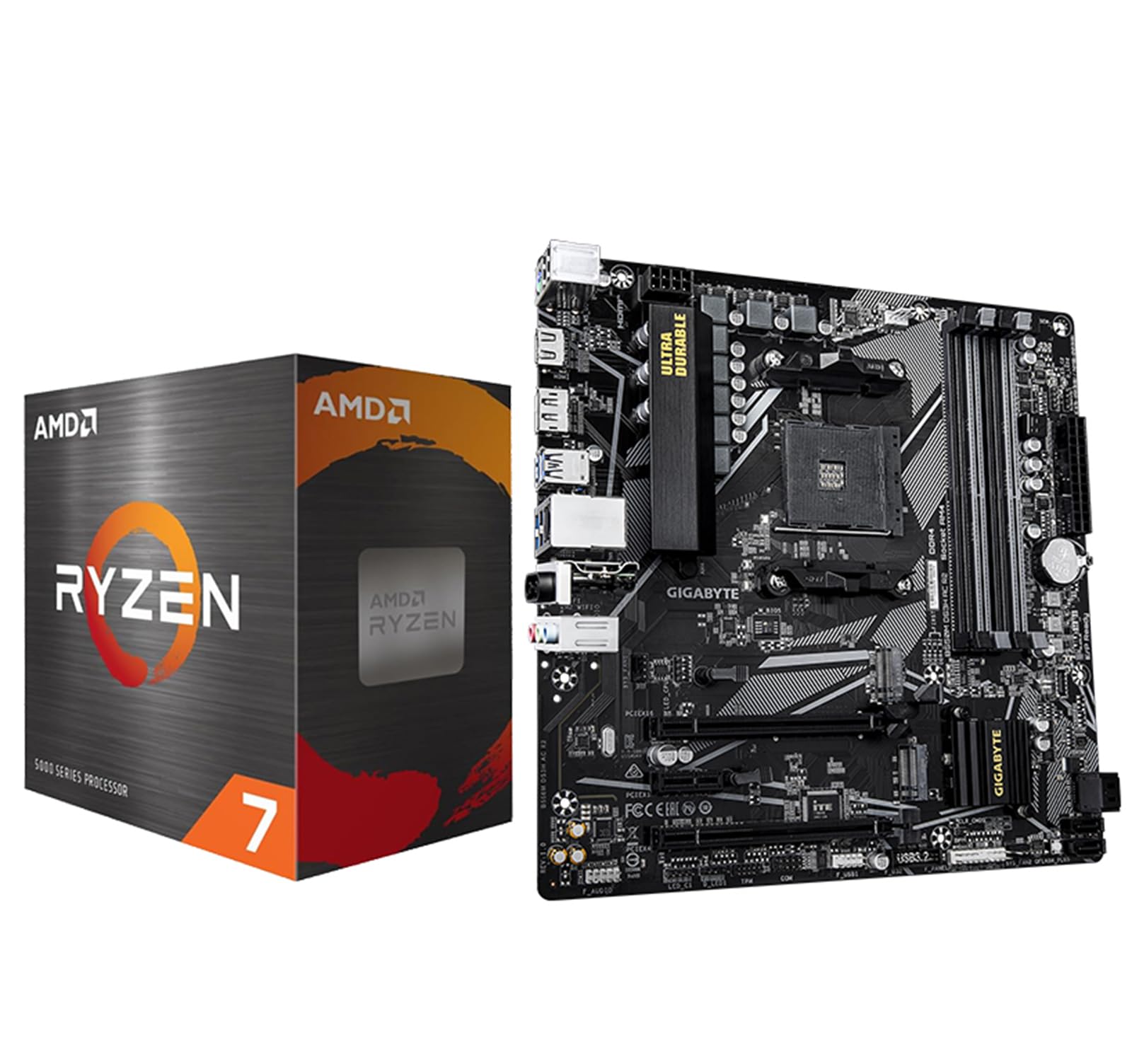 Amazon.com: Micro Center AMD 5800XT Processor with GIGABYTE B550M