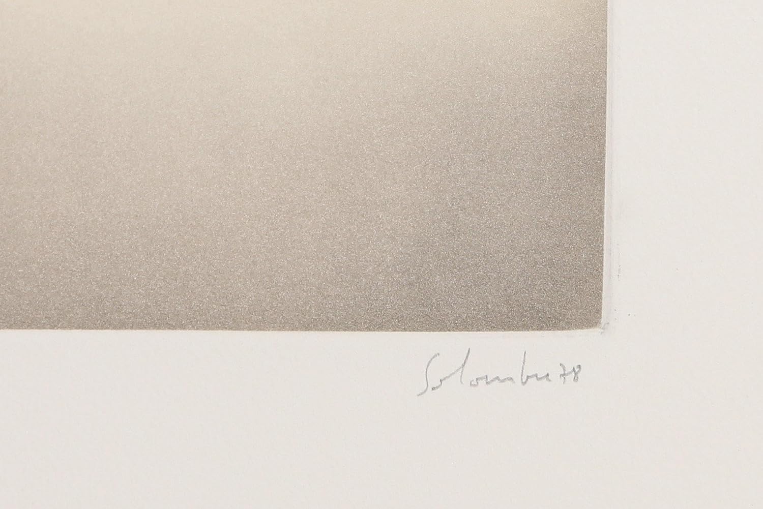 Jean Solombre, Oak Tree from Le Coeur Memorable Etching and aquatint, signed, numbered, and dated in pencil