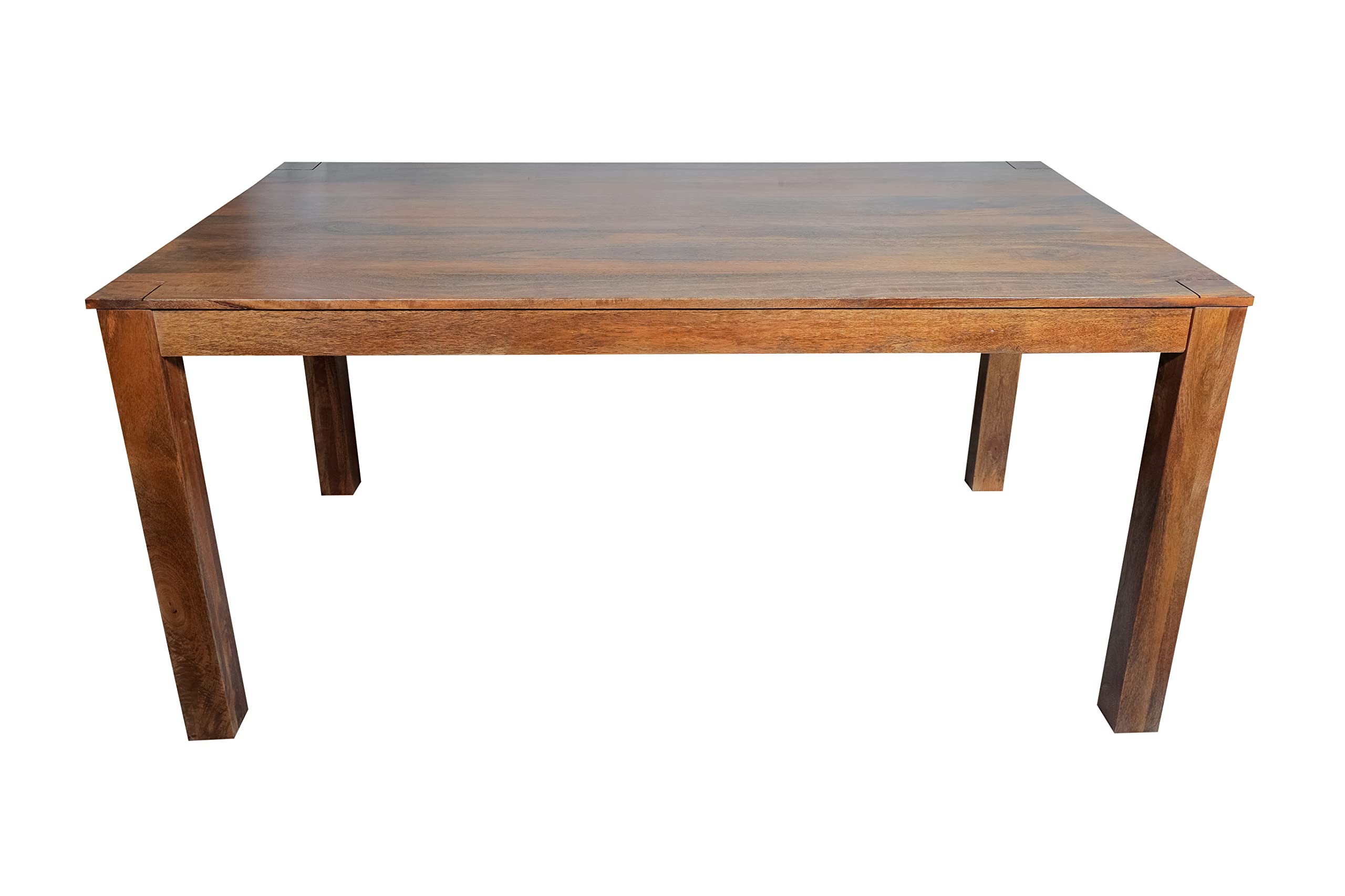 Buy Furniturebox UK Dining Table Anders Rectangular Solid Wood Farmhouse Style Dining Table