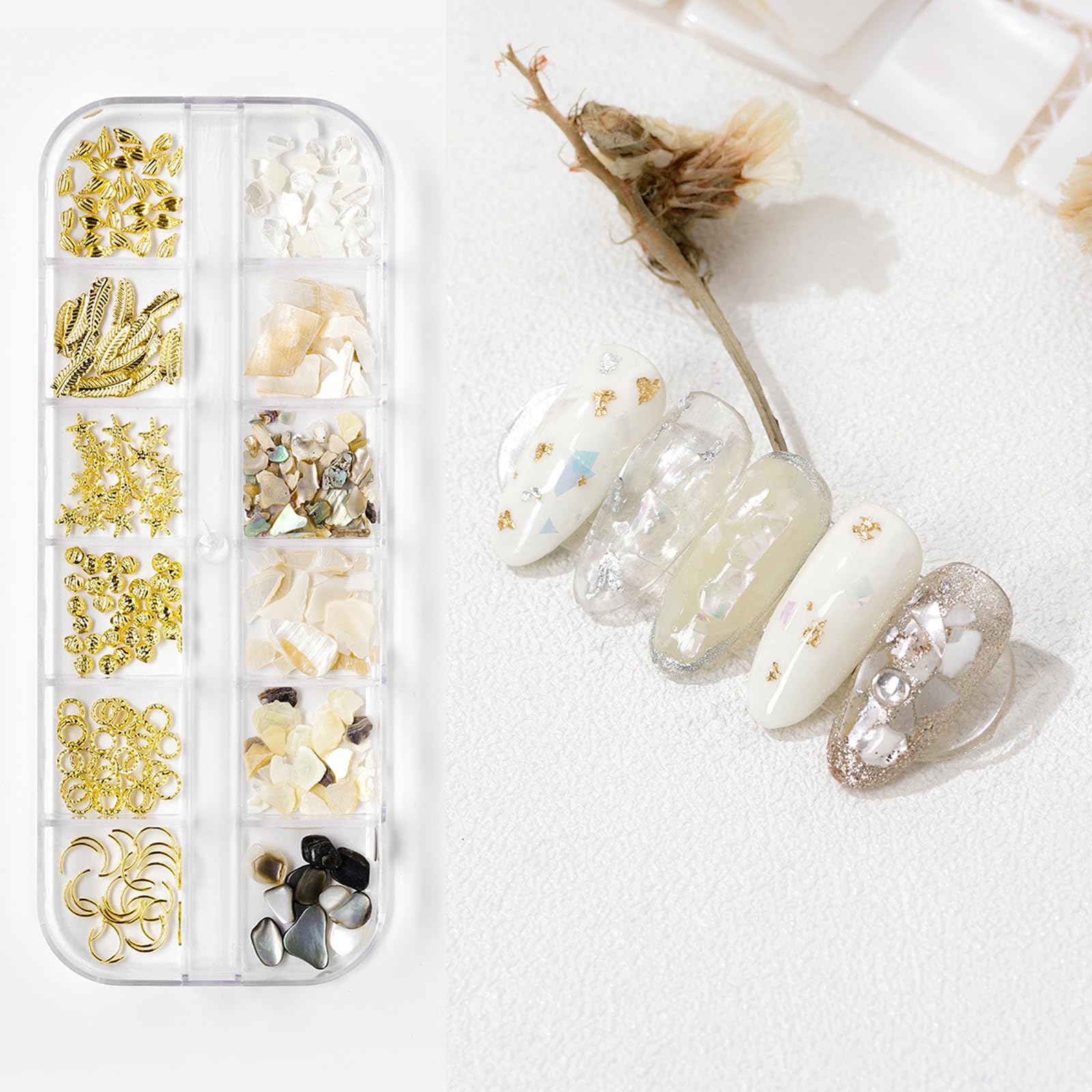 48 Stück 3D Nagel Strasssteine – Kristall AB, Aus Legierung, Für Nageldesign, Schmuck & DIY-Dekoration
