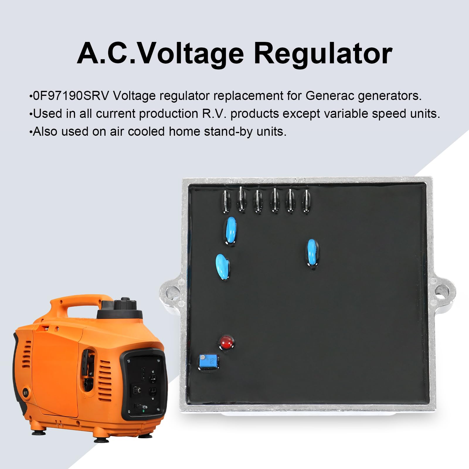Amazon.com: 0F97190SRV Voltage Regulator PCB Replacement for 