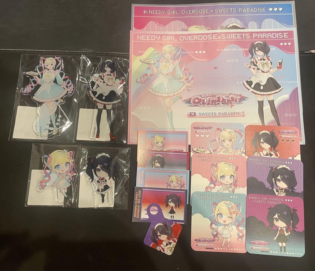 Amazon.co.jp: Needy Girl Overdose スイパラ グッズセット : おもちゃ
