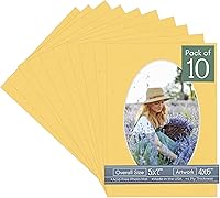 Vista 20 de CountryArtHouse Marco ovalado verde cazador de 5 x 7 pulgadas, sin ácidos, con núcleo blanco, corte biselado para fotos de 4 x 6, se adapta a marcos