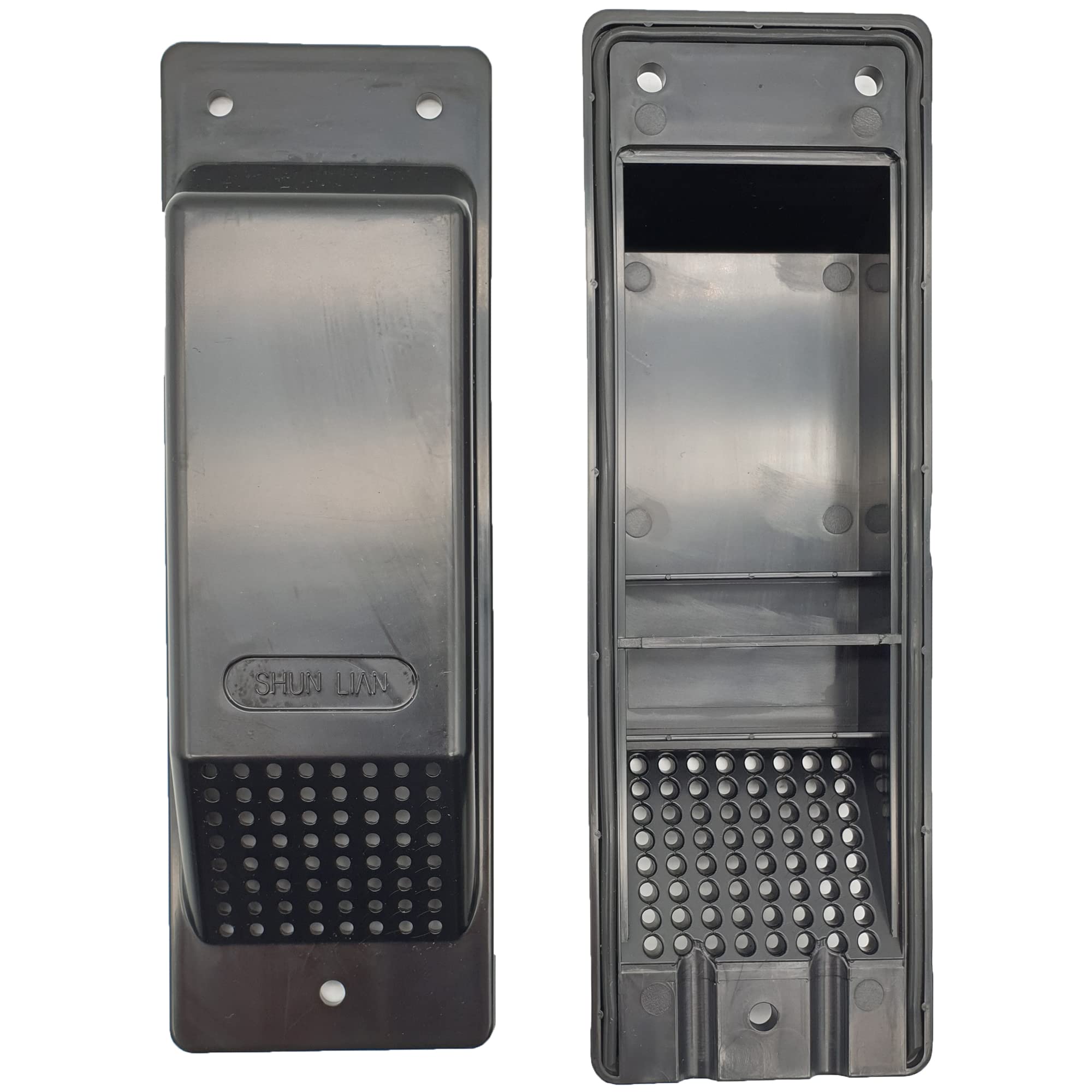 Shipping Containers Standard Small Air Vents Pack of 4 - Black