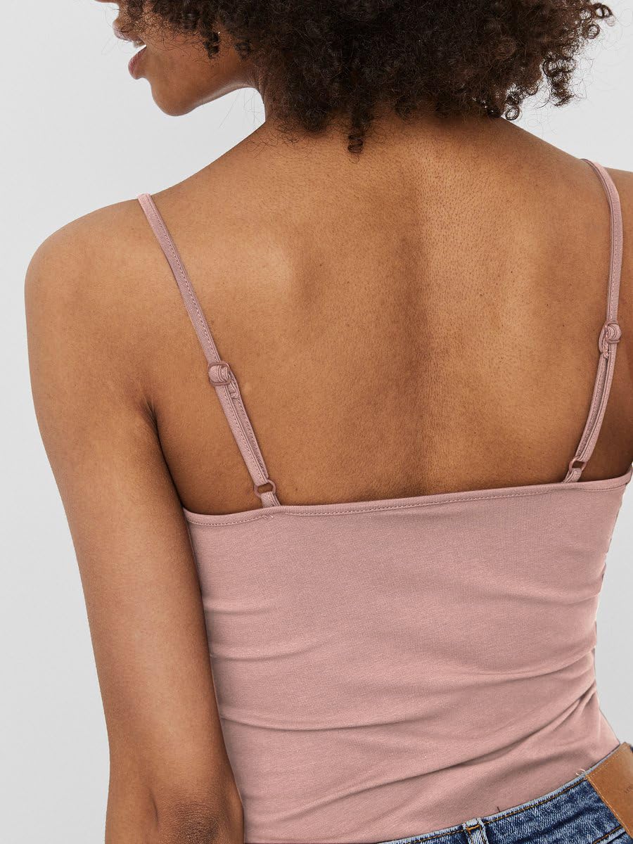 VERO MODA Damen Vmmaxi My Soft V Singlet Trägershirt / Cami Shirt