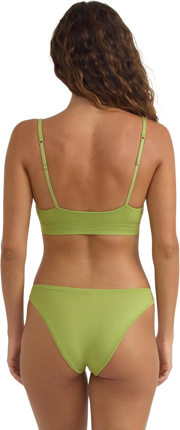 Organic Basics womens Soft Touch Veil Lyocell High-leg Brief Underwear - Image 3