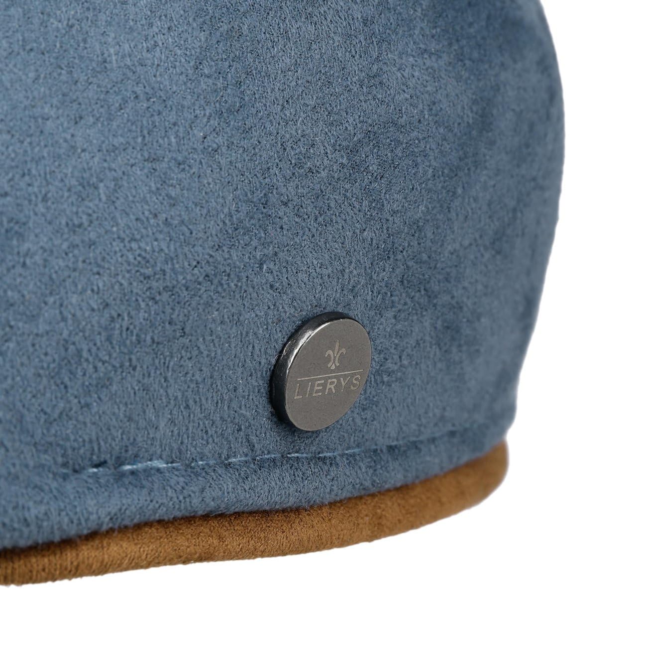 LIERYS Callery Soft płaska czapka z daszkiem dla mężczyzn – Made in Italy z daszkiem, podszewka na jesień, zimę, jesień i zimę