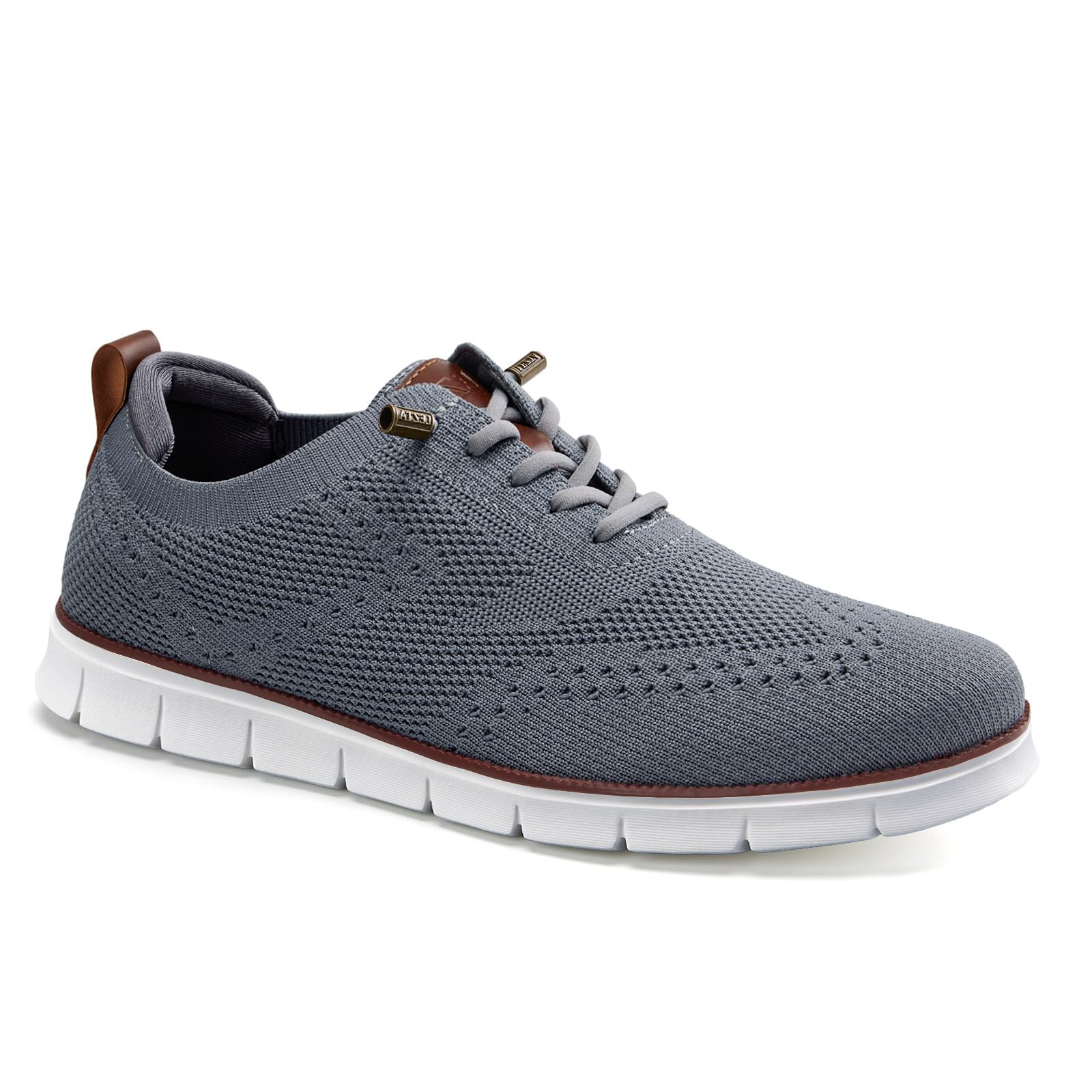 LEZTA Herren Schuhe Anzugschuhe Oxfords Sneakers Mesh Leichte Atmungsaktive Freizeit Elegante Sportschuhe Tennisschuhe Walkingschuhe