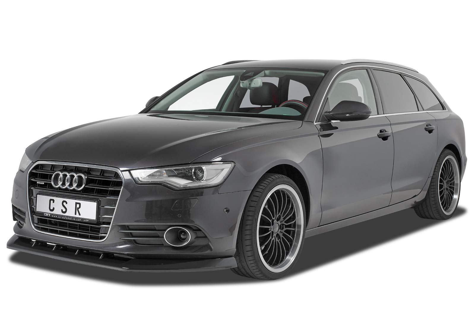 CSR-Automotive Cup-Spoilerlippe mit ABE Kompatibel mit/Ersatz für Audi A6 C7 4G CSL325-G