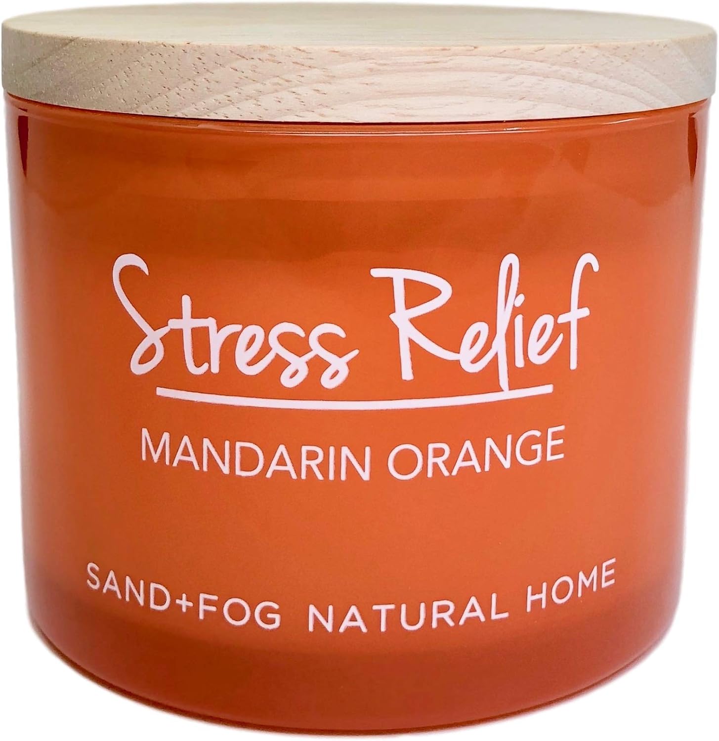 Stress Relief Mandarin Orange Scented Candle Home & Kitchen