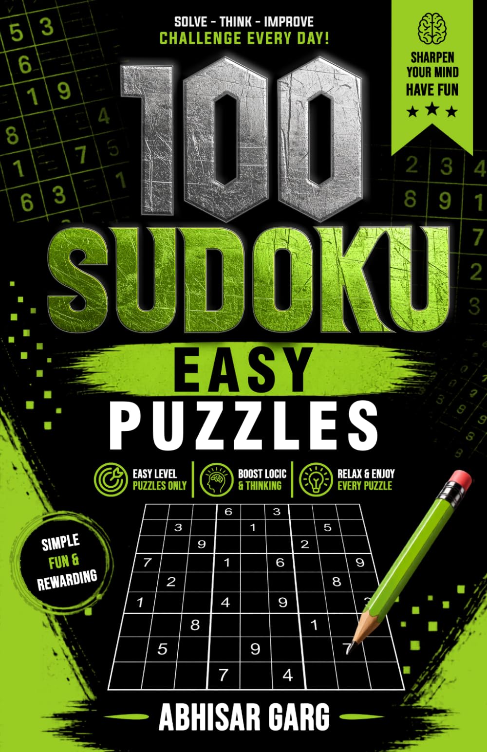 100 Sudoku Puzzles – Easy (Sudoku Master Collection)