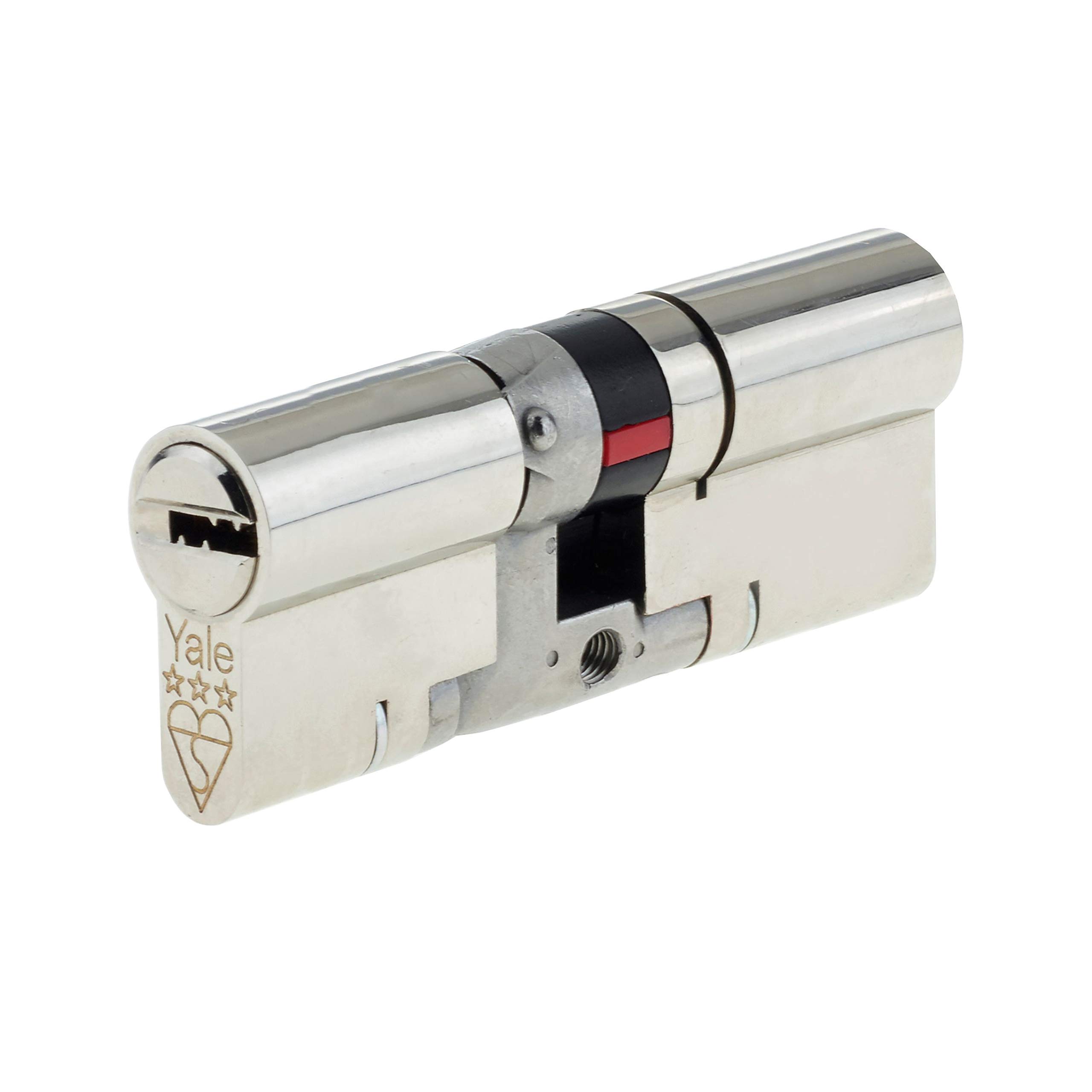 Yale Platinum 3 Star Euro Profile Cylinder PYS35050N (45/10/45-100mm) Nickle