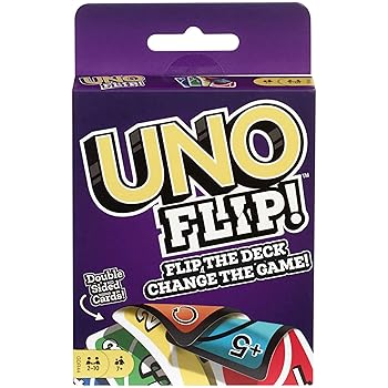 Mattel Games UNO FLIP! Family Card Game
