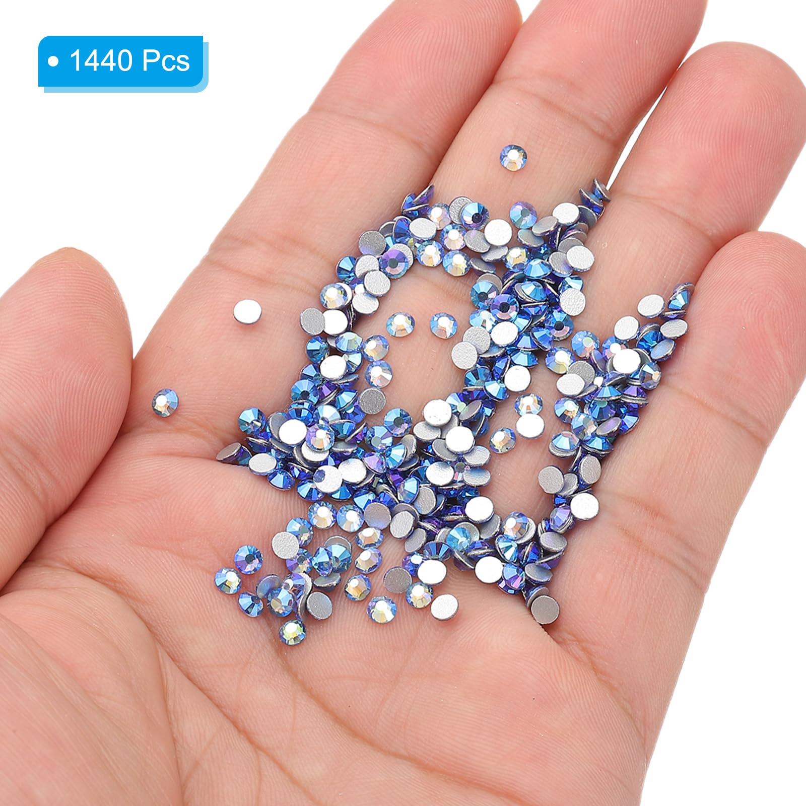 PATIKIL SS12/1440Pcs Glass Diamante Rhinestone - Image 4