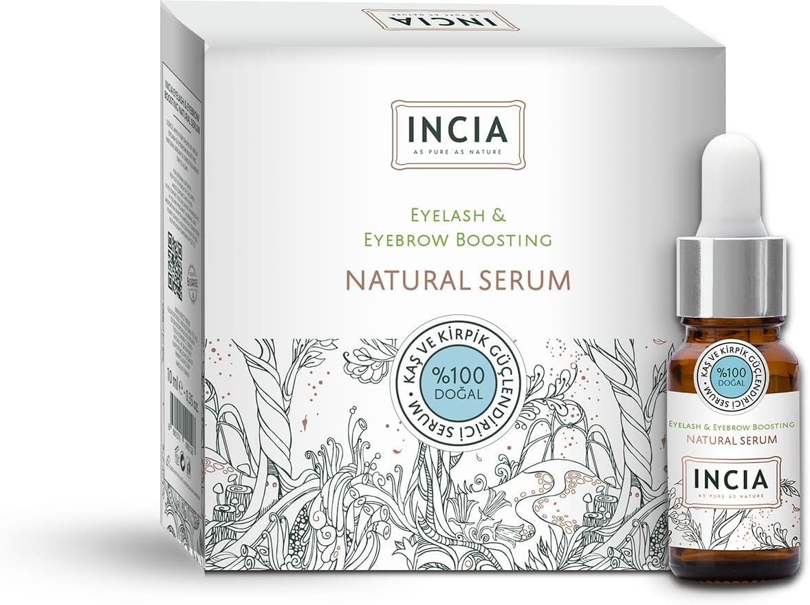INCIA%100 Doğal İpeksi Yüz Temizleme Köpüğü Makyaj Akne Siyah Nokta Sivilce Yağlı Ciltler Vegan 125 ml