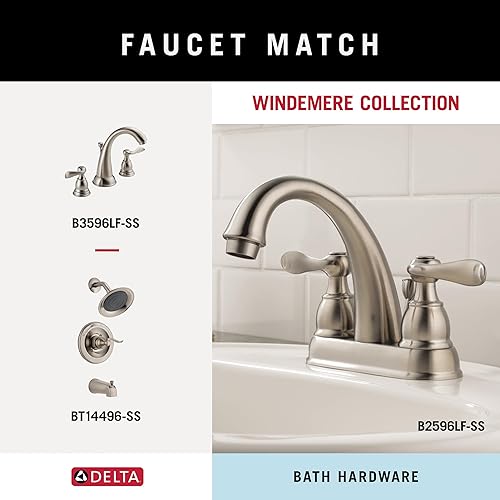 Miniatura 10 de Delta Faucet 70046, 7.25 x 6.38 x 6.38 pulgadas, cromo