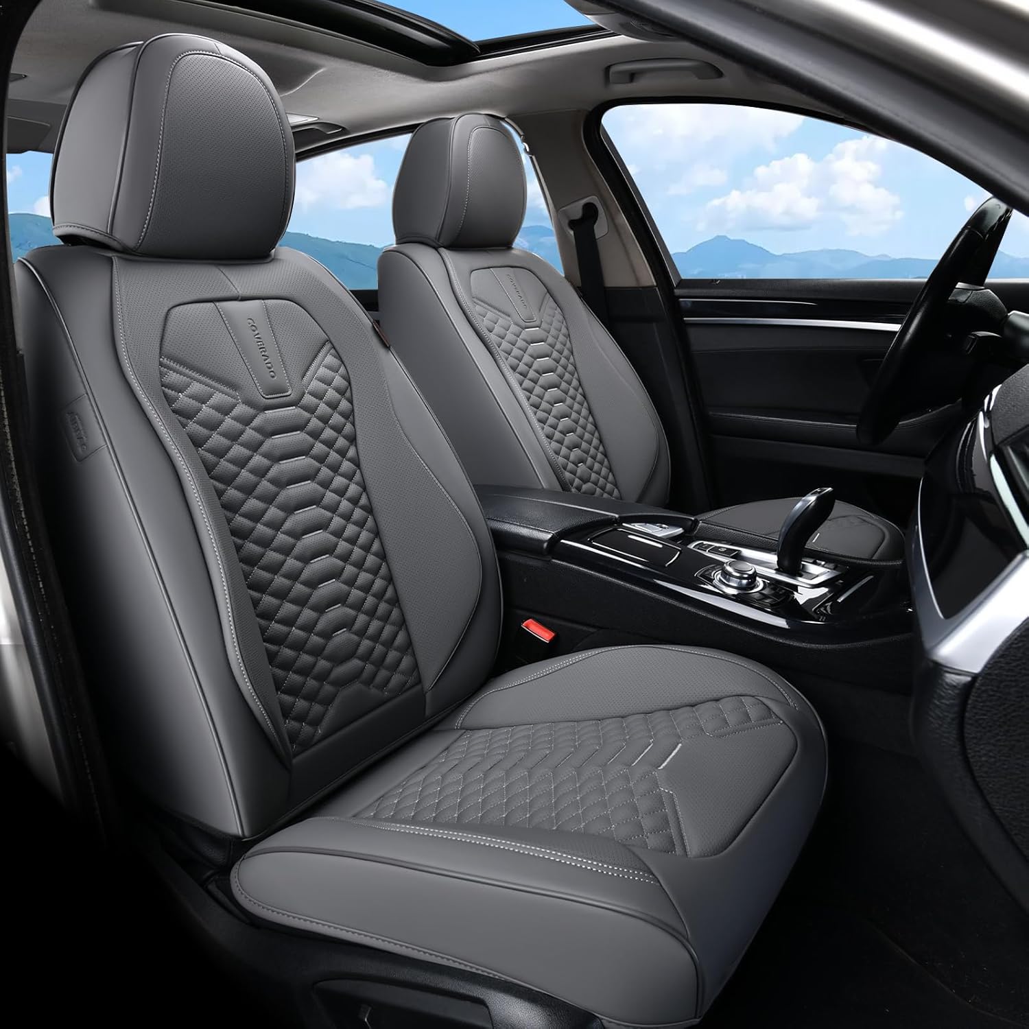 Coverado Car Seat Covers Full Set, Nappa Leather Cameroon Ubuy