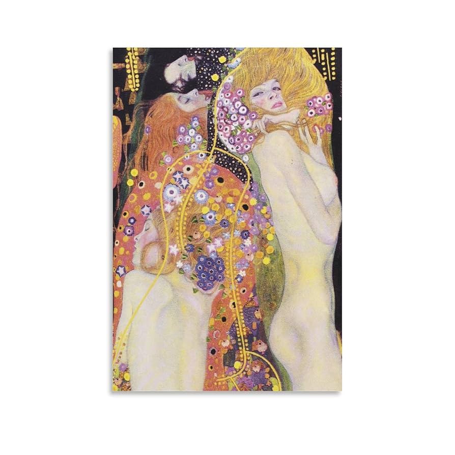 Amazon.co.jp: 水の蛇 II グスタフ・クリムト アート ポスター