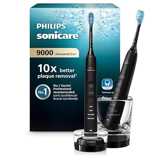Brosse à dents électrique sonique avec application Philips Sonicare DiamondClean 9000