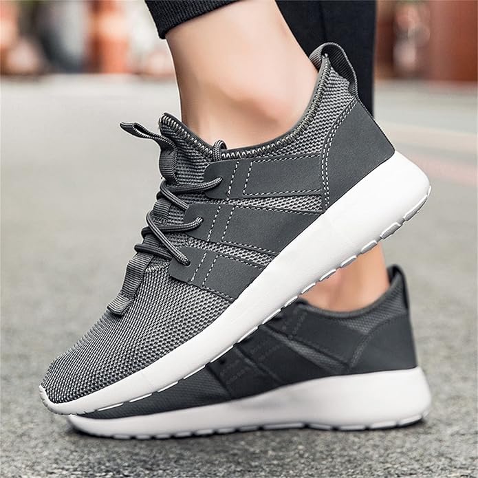 Leichte Mesh-Sneaker Für Herren - Atmungsaktive Wanderschuhe Mit Stretch