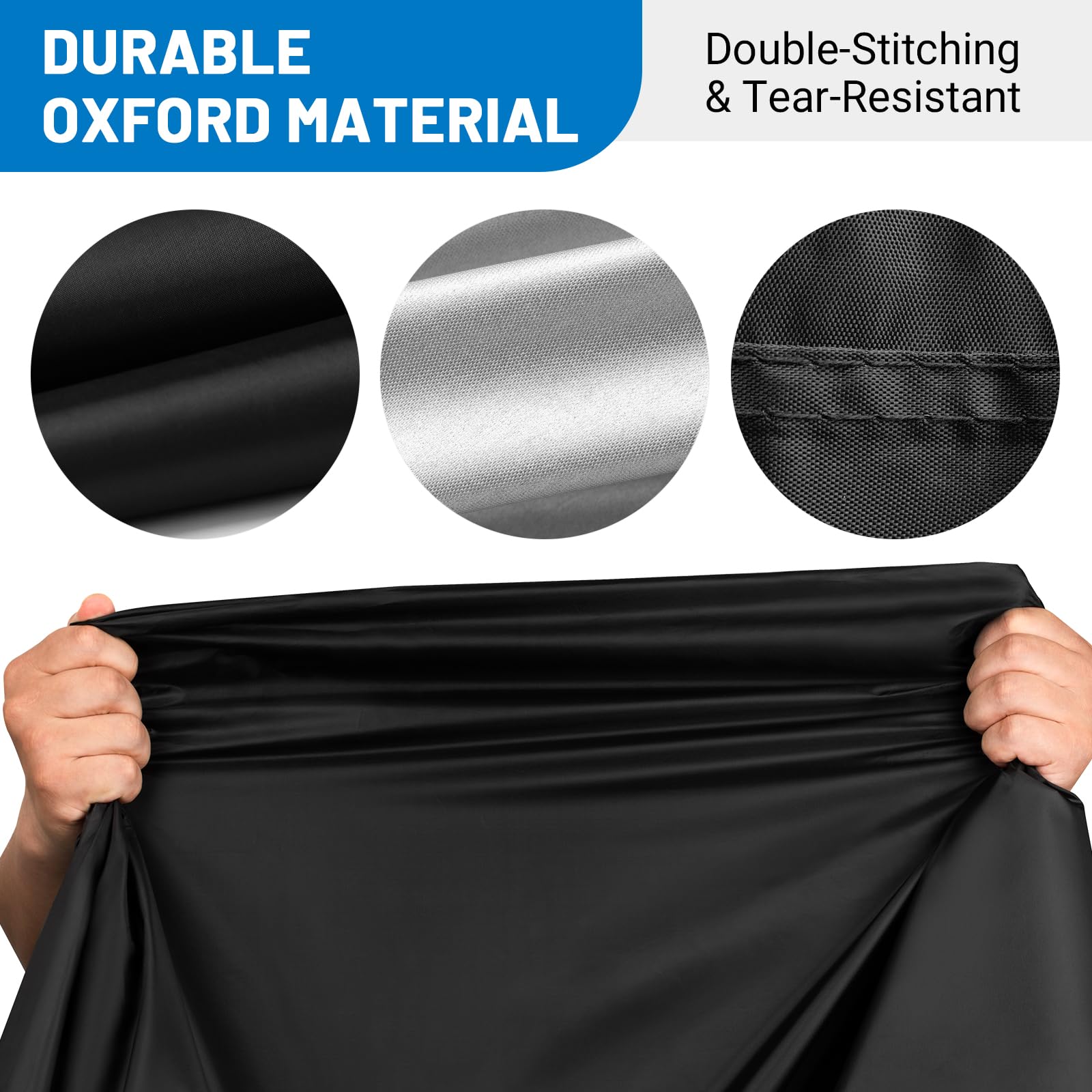 Copertura Per Moto Impermeabile - Protezione Da Pioggia, Vento E UV, Con Foro Per Lucchetto!