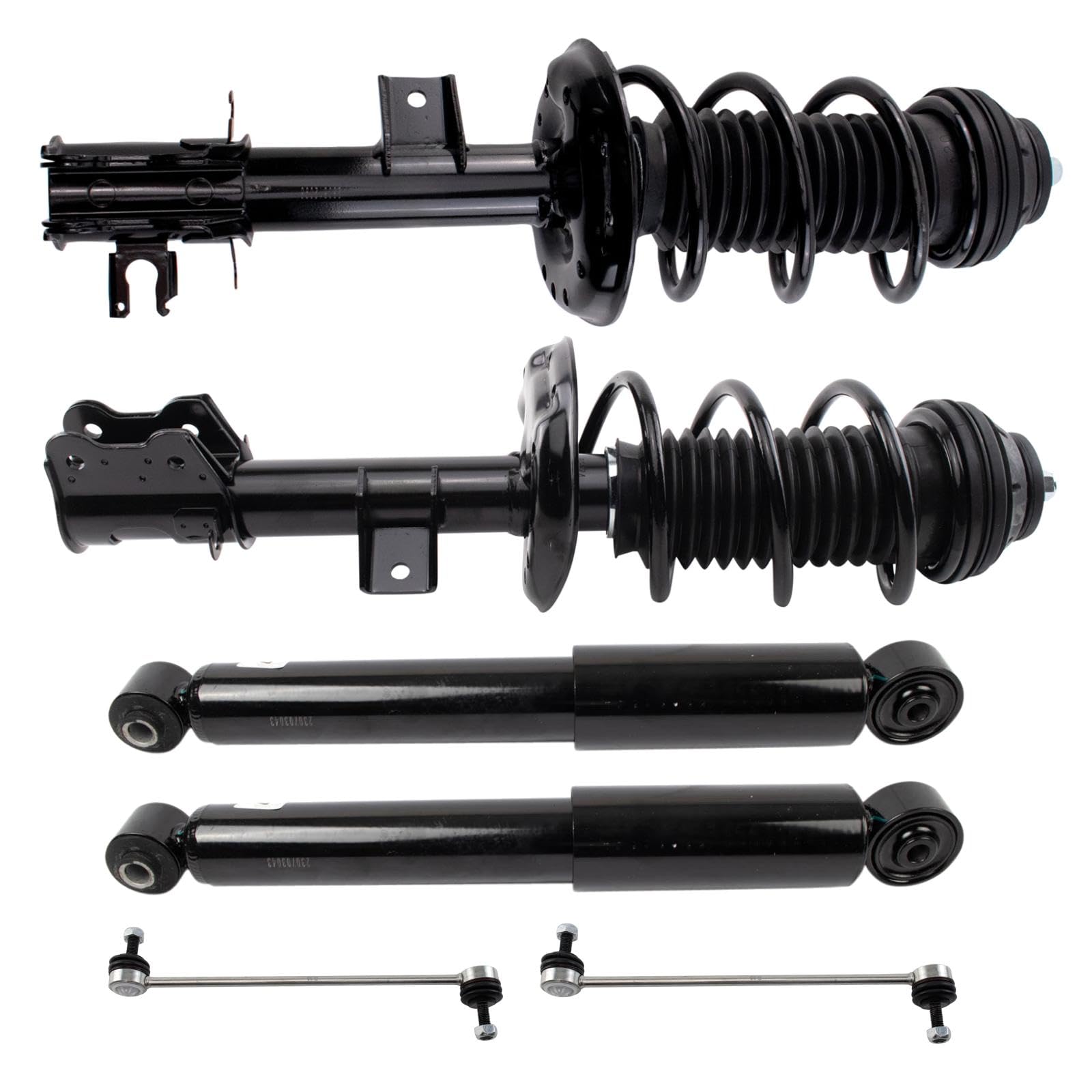 Amazon.com: TRQ Front and Rear Suspension Kit Complete Strut