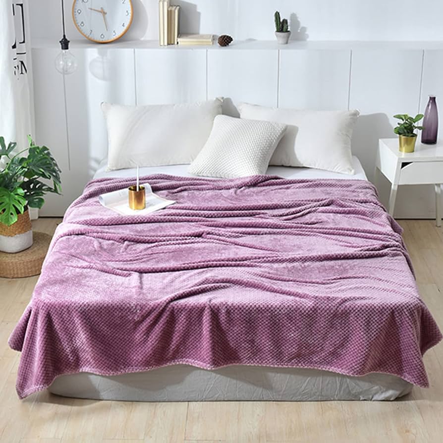 Amazon｜マルチカバー パープル ソファカバー 北欧風 長方形 200