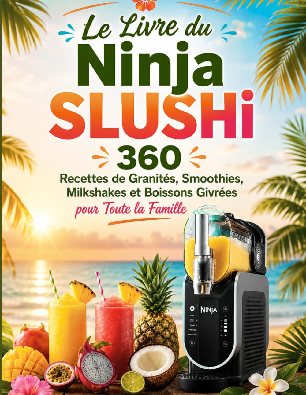 Le Livre du Ninja SLUSHi : 360 Recettes de Granités, Smoothies, Milkshakes et Boissons Givrées pour Toute la Famille