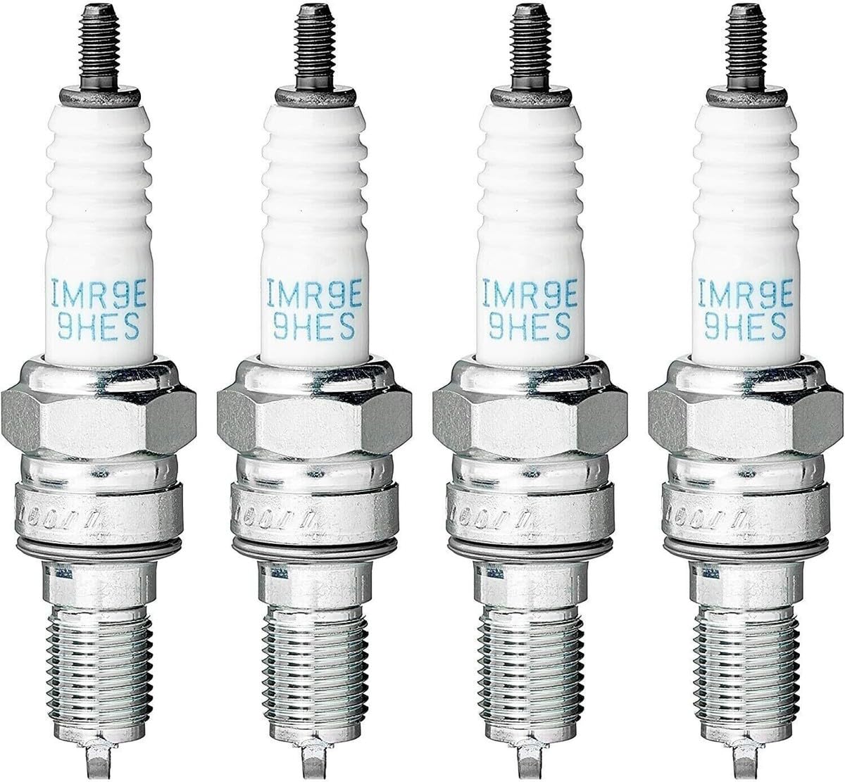 4 X IMR9E-9HES - KIT 4 CANDELE LASER IRIDIUM PER CB RA ABS Neo Sports Cafè 650 2019-2023 CBR RA ABS 650 2019-2023 CBR RR Fireblade 1000 2008-2019 VFR F AC 1200 2010-2016 CB R ABS 1000