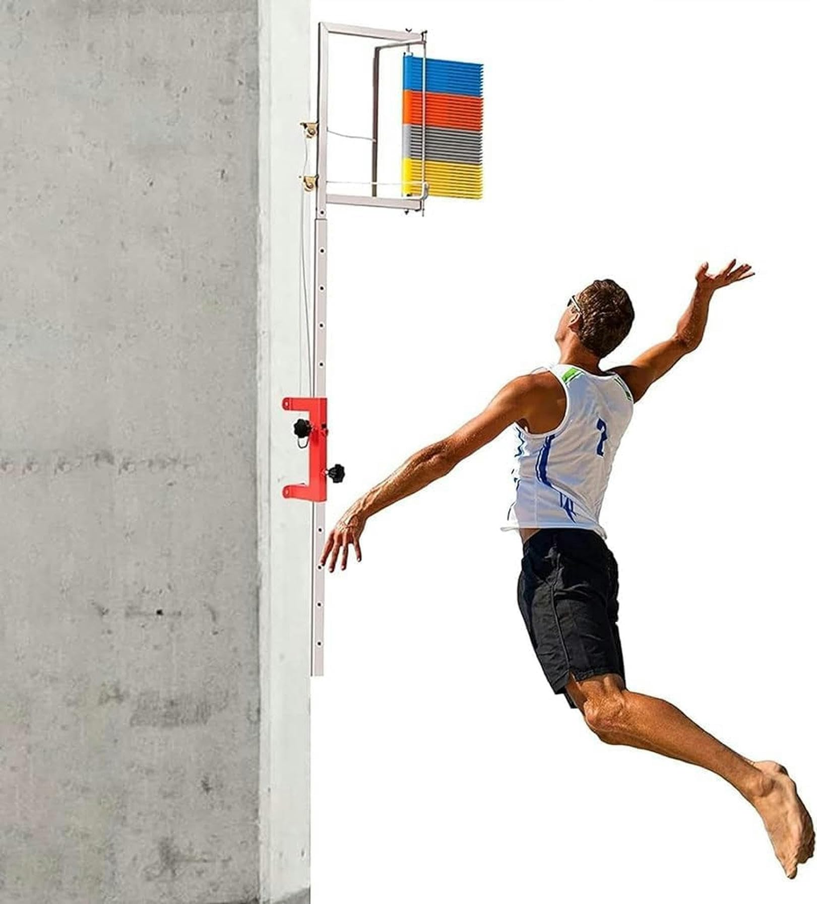 Amazon.co.jp: 垂直跳び測定器 垂直跳びテスター 壁に取り付けられた
