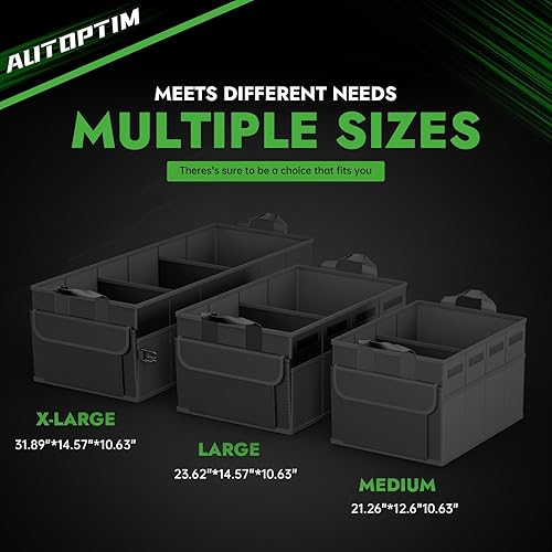 Miniatura 7 de Organizador de maletero, organizador plegable para automóvil con 5 bolsillos, organizador de maletero para SUV, sedán y camioneta con panel base