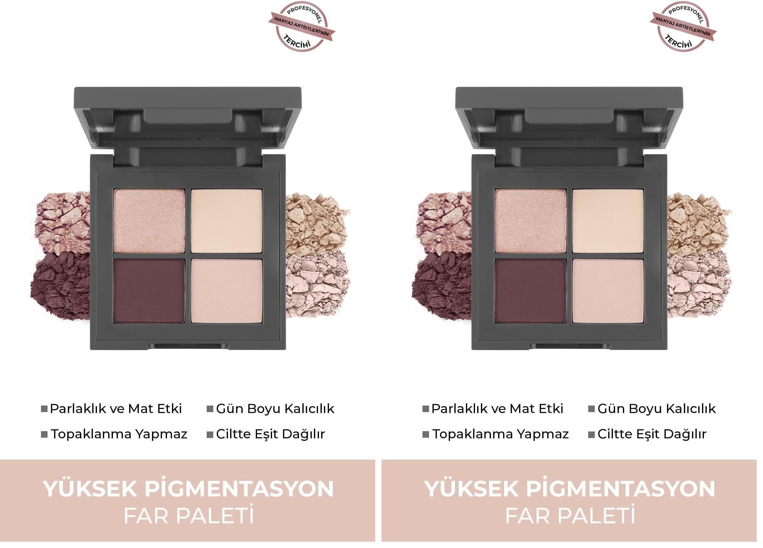 ALIX AVIEN Expressive Harmony Eyeshadow Palette 801 Magical Softness (2 paketi)