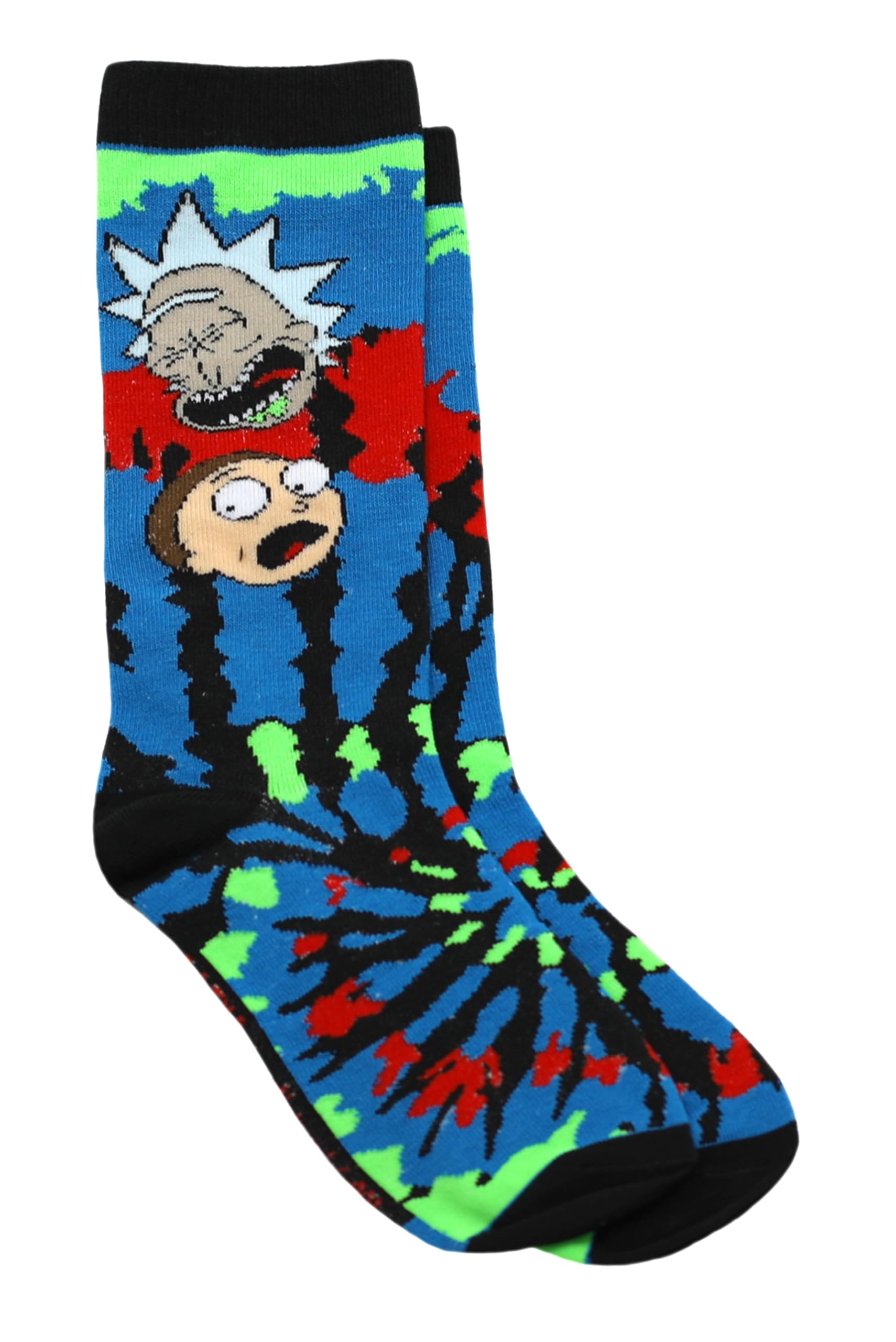 RICK AND MORTY Herren Boxershorts und Crew Socken Combo Set