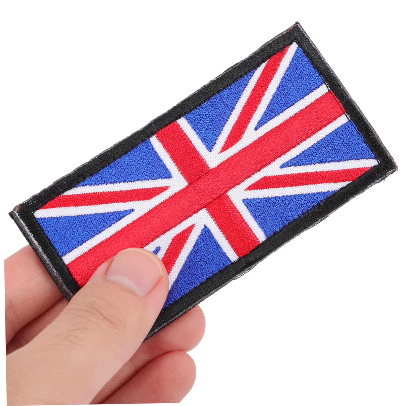 Lurrose 6pezzi Toppe Ricamate Bandiera Inglese Per Abbigliamento e Zaini Applicazione Termoadesiva o Cucitura Per Attività e Personalizzazione Di Vestiti