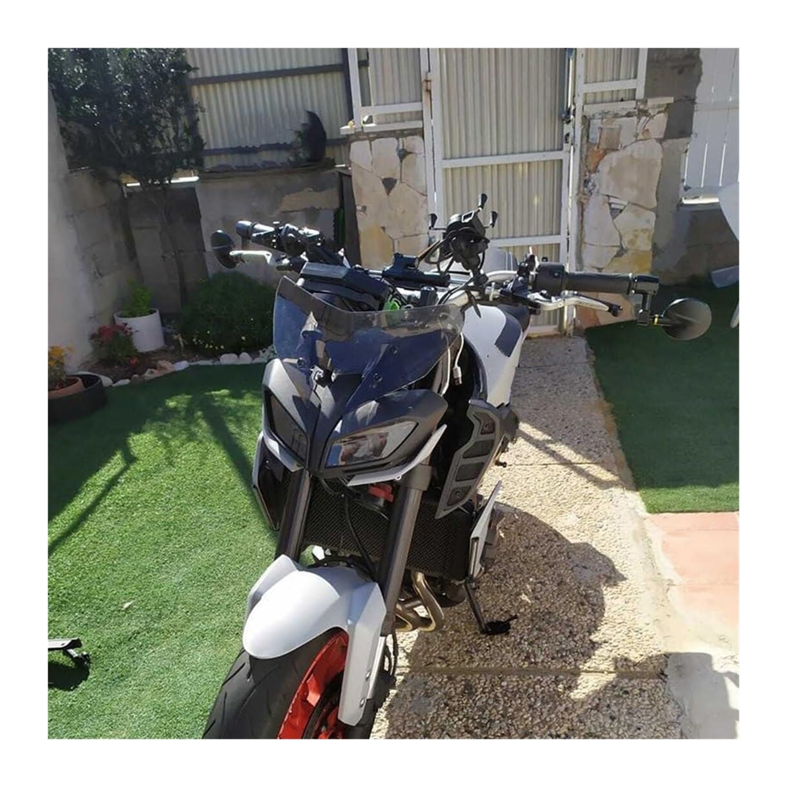 Motocicleta para Yamaha Tmax500 2001-2011 Tmax530 2013-2021 Tmax560 Motocicleta Espejos Manillar Lateral Retrovisor Espejo Retrovisor(Oro)
