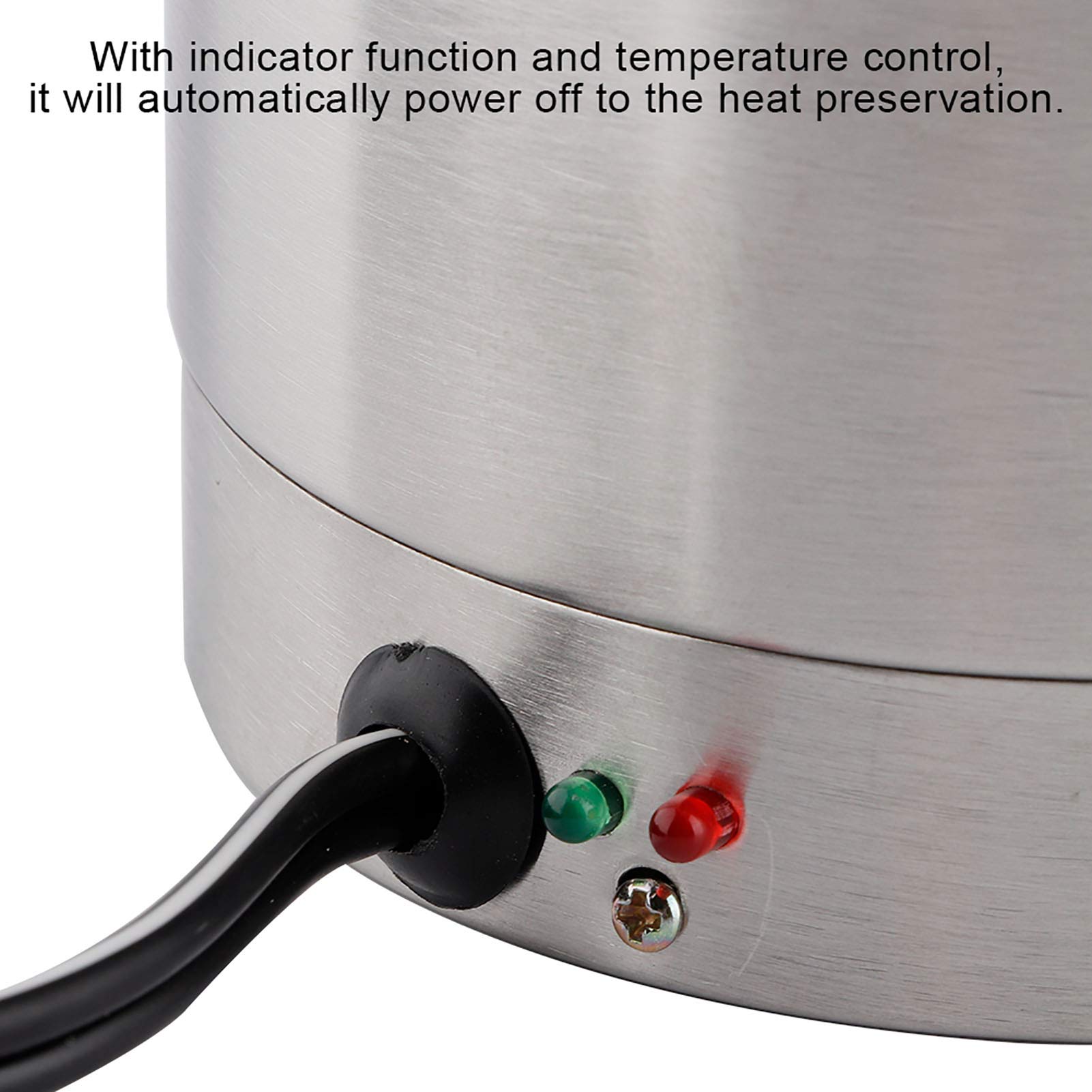 Tetera eléctrica de acero inoxidable de 750 ML para coche, reemplazo de té y café para termo, taza de calentamiento de agua, 12 V
