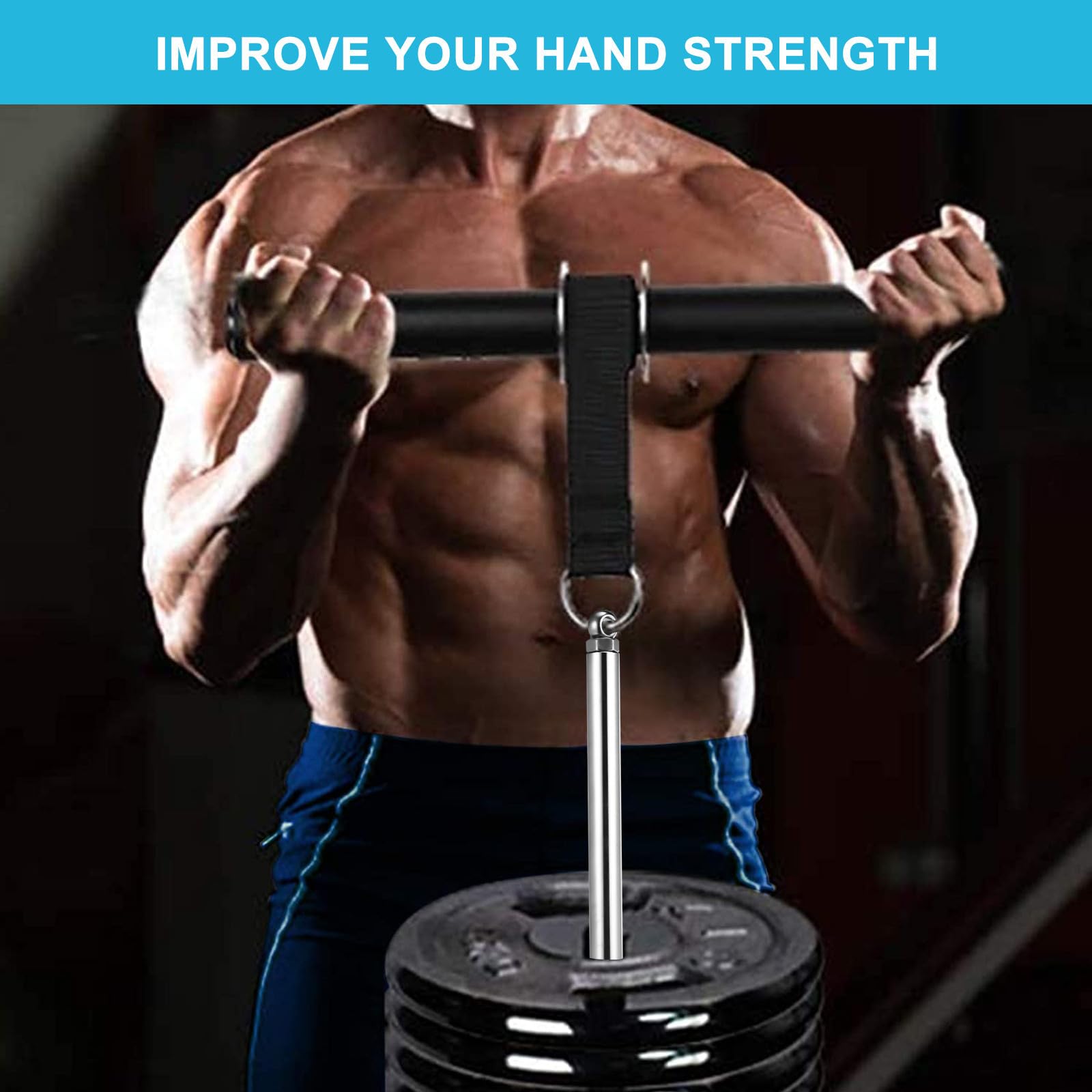 Ladebolzen Hantelstange aus Eisen für Workout und Krafttraining