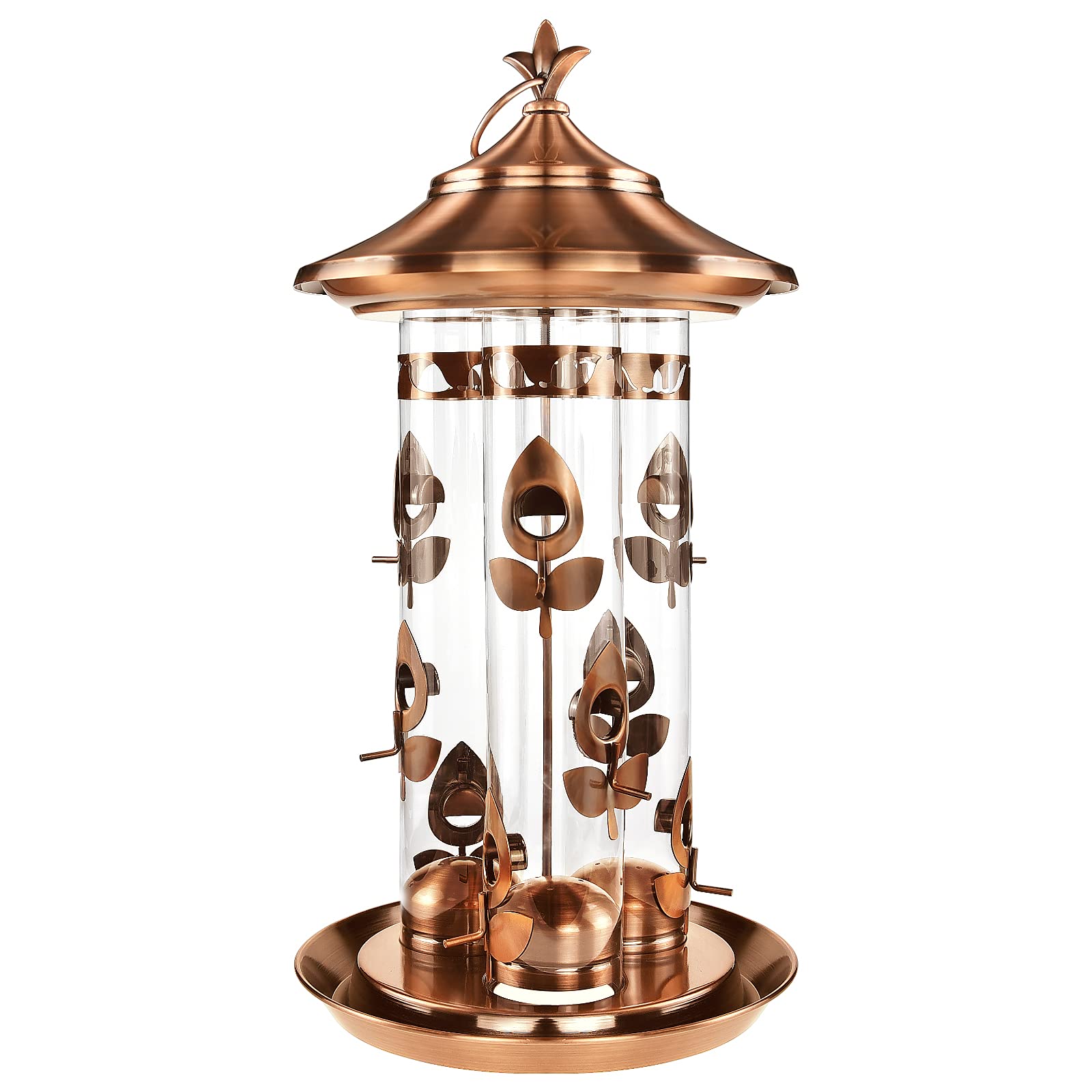 Buy Elegant All Metal Bird Feeder Hanging Premium Wild Bird Feeder with