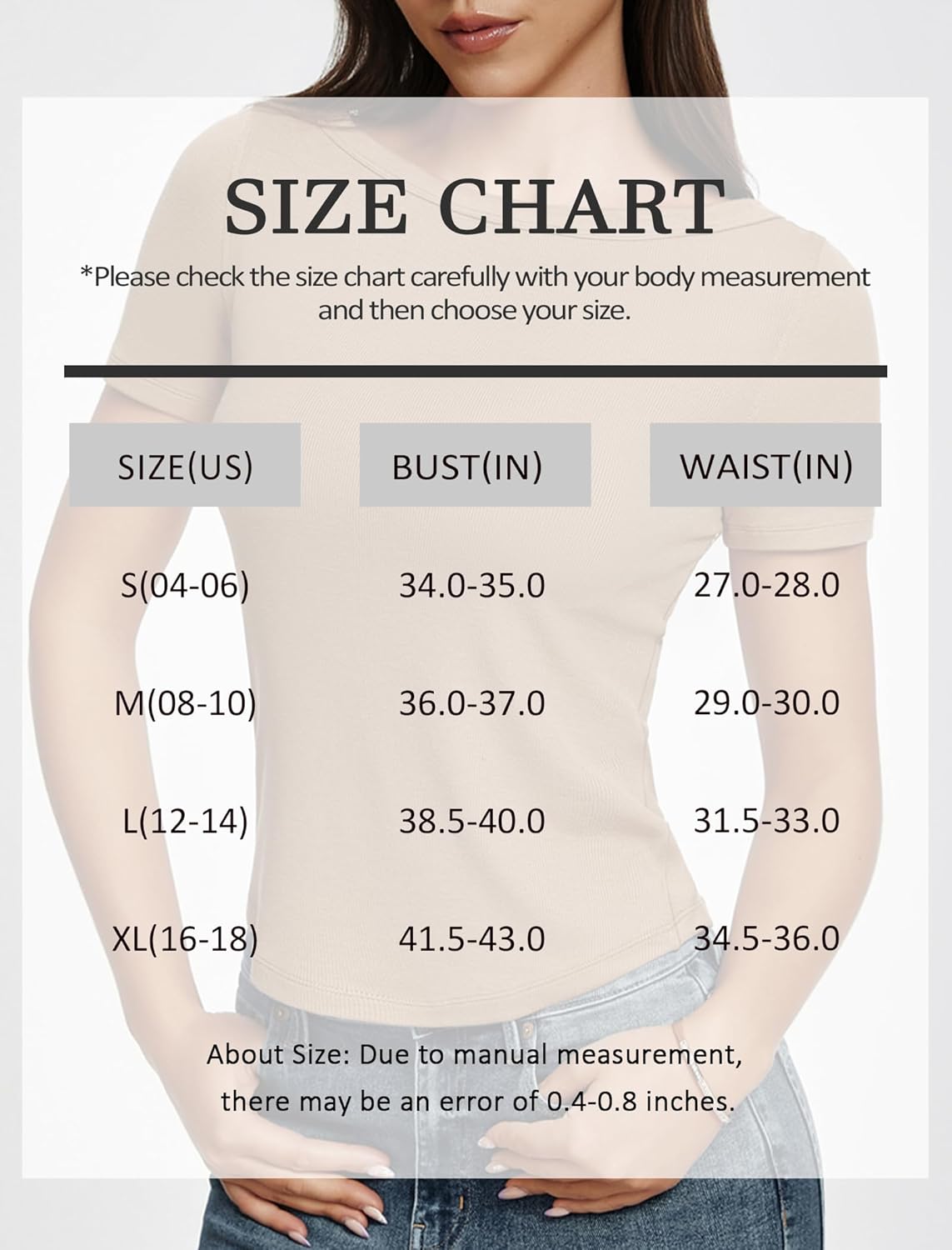 Women Boat Neck Tops 2025 Summer Short Sleeve Ribbed Knit Tight Fitted T-Shirts Basic Tees Vacation Clothes - Image 6