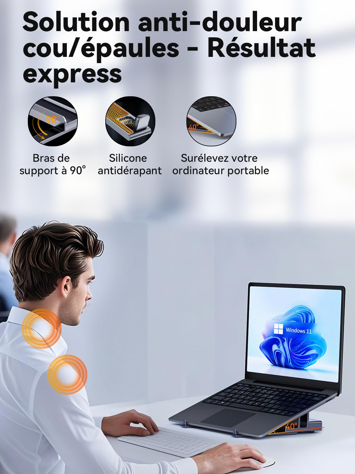 Station d'accueil pour Ordinateur Portable Dual 4K Écran(4K@120Hz + 4K@60Hz), QUUGE Docking Station Double 4K HDMI, 2 USB-A 5Gbps, 100W PD, RJ45 Ethernet USB C Dock pour Dell, HP, Surface, MacBook Air
