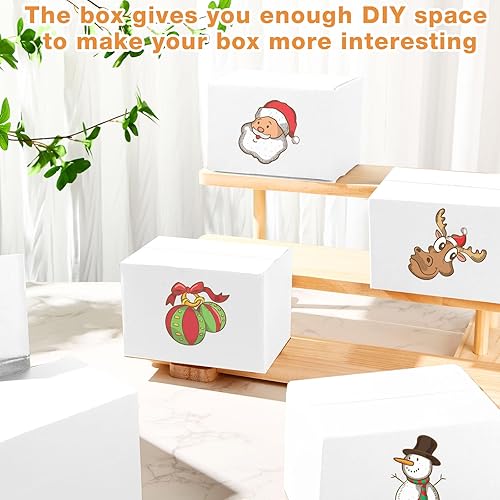 Vista 27 de Yeaqee 72 cajas de envío de cartón corrugado, cajas de envío pequeñas para embalaje, embalaje para mudanzas, pequeñas empresas, almacenamiento