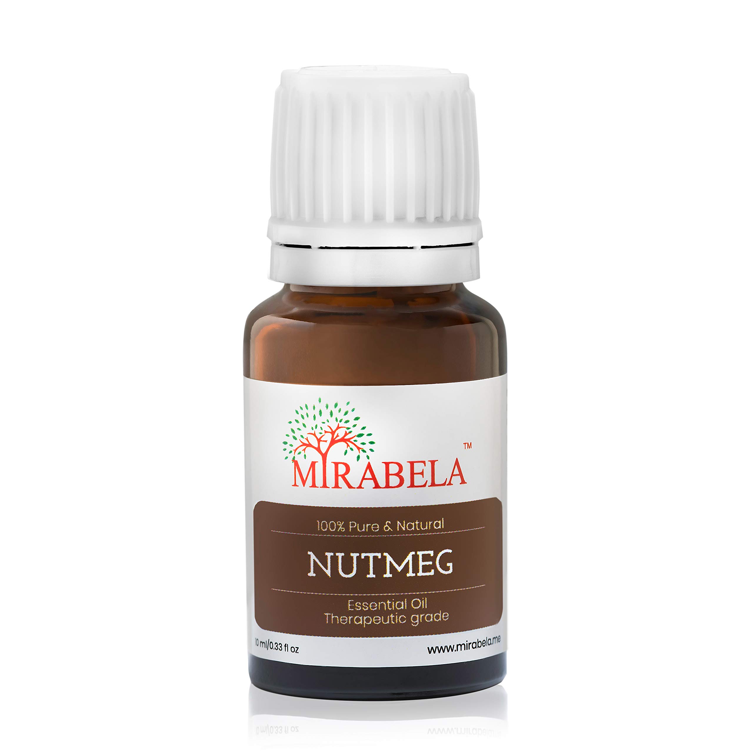 Mirabela Nutmeg Essential Oil, for Pain Relief, Jaiphal Oil, 10 ml, 100% Pure, Natural, Therapeutic Grade Essential Oil for Joint, Knee, Aromatherapy. (B08THTZ129) Amazon Price History, Amazon Price Tracker