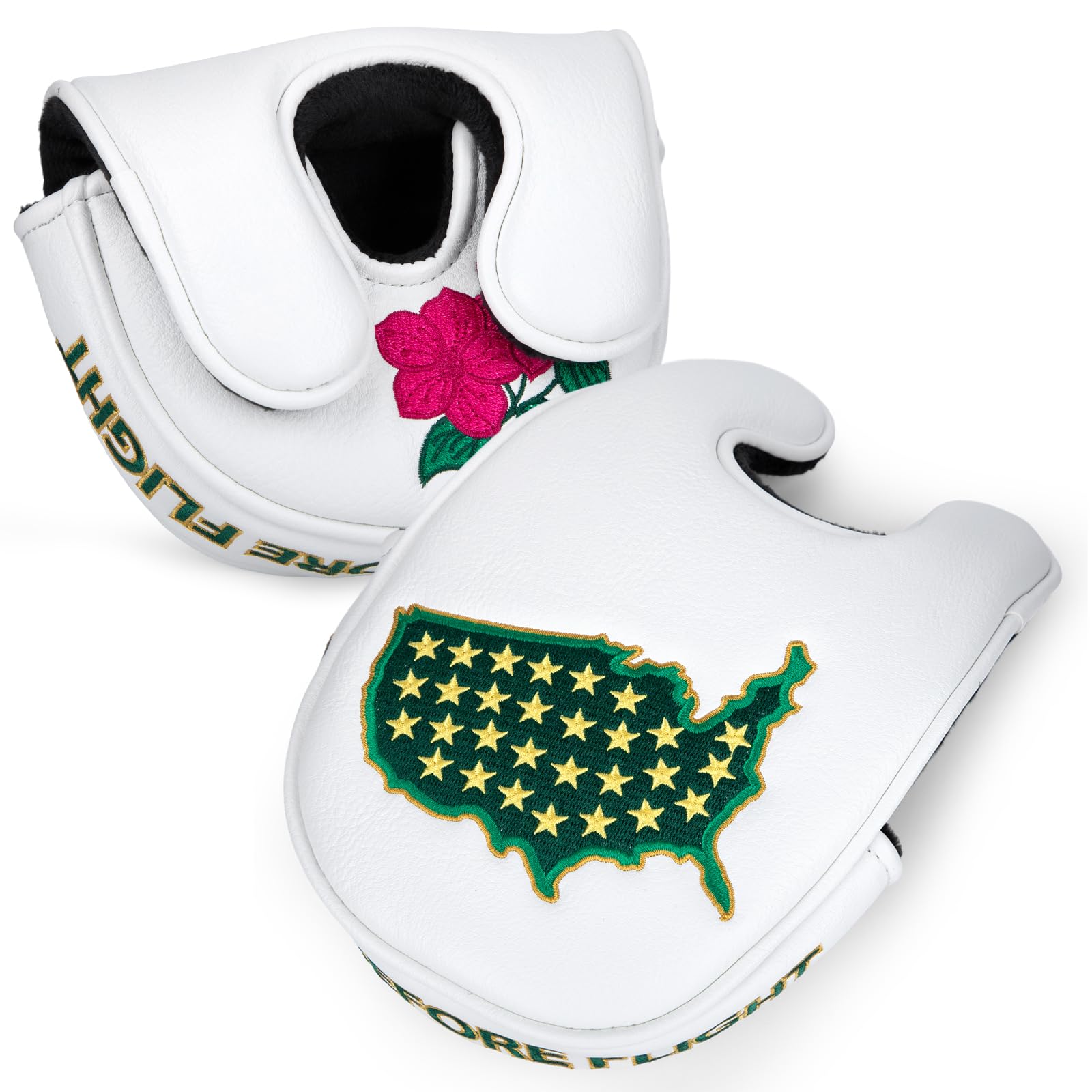 Amazon.co.jp: ゴルフヘッドカバー マレット用 カワイイマグネット式