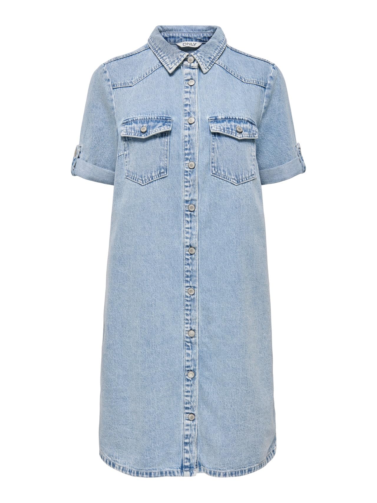 ONLY Onllisa S/S DNM Dress Gua Noos Onllisa Robe Gua Noos S/S DNM Femme (Lot de 1)