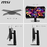 MSI MAG 321UP QD-OLED 3.5 Inch 4K UHD Gaming Screen – Quantum Dot OLED Panel 3840 x 2160, 165Hz/0.03ms, 99% DCI-P3, ΔE≤2, DisplayHDR True Black 400 – DP 1.4a, HDMI 2.1, USB Type-C - 4