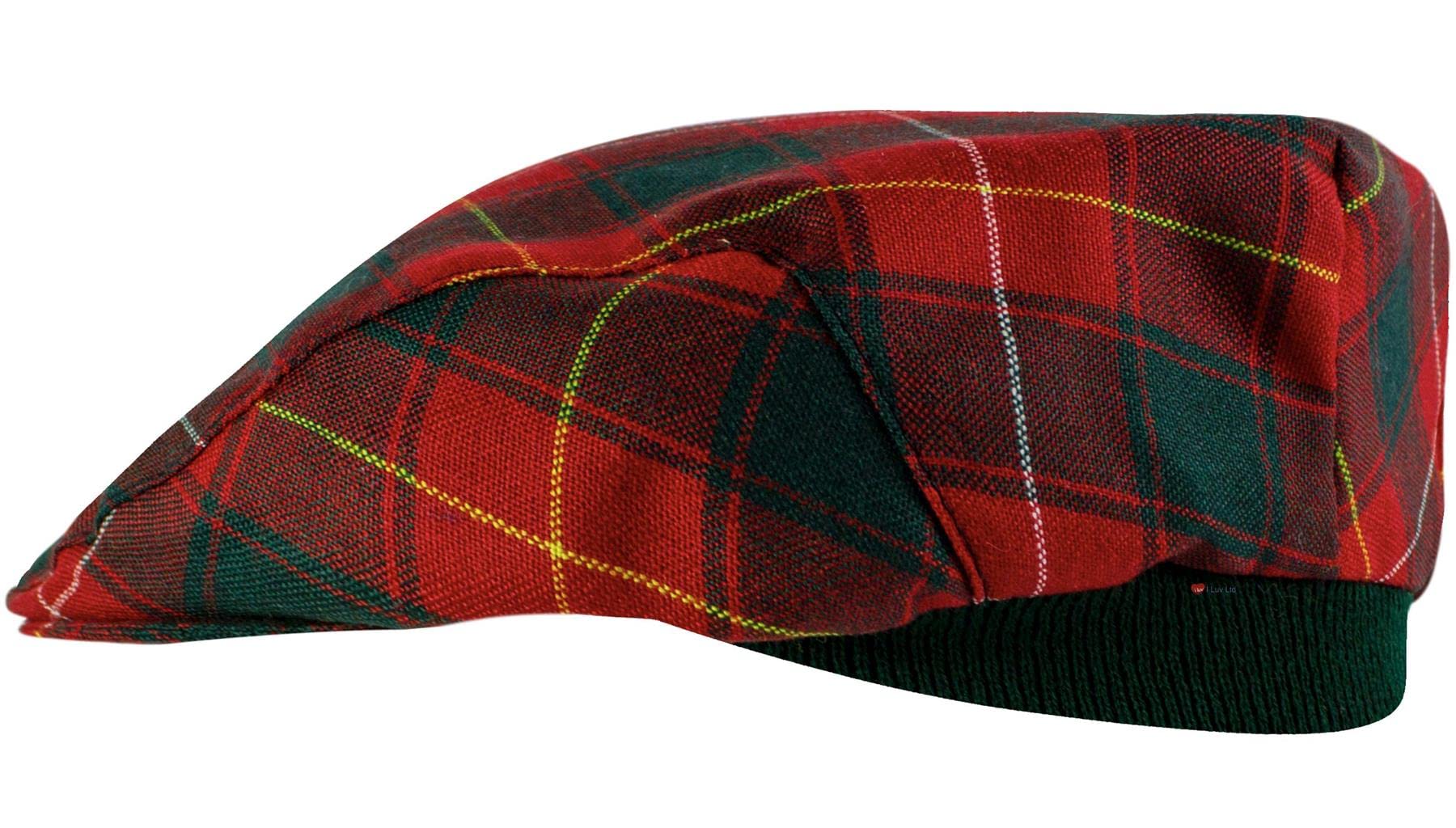 Casquette plate écossaise traditionnelle cadeau idéal taille unique ajustable - 6