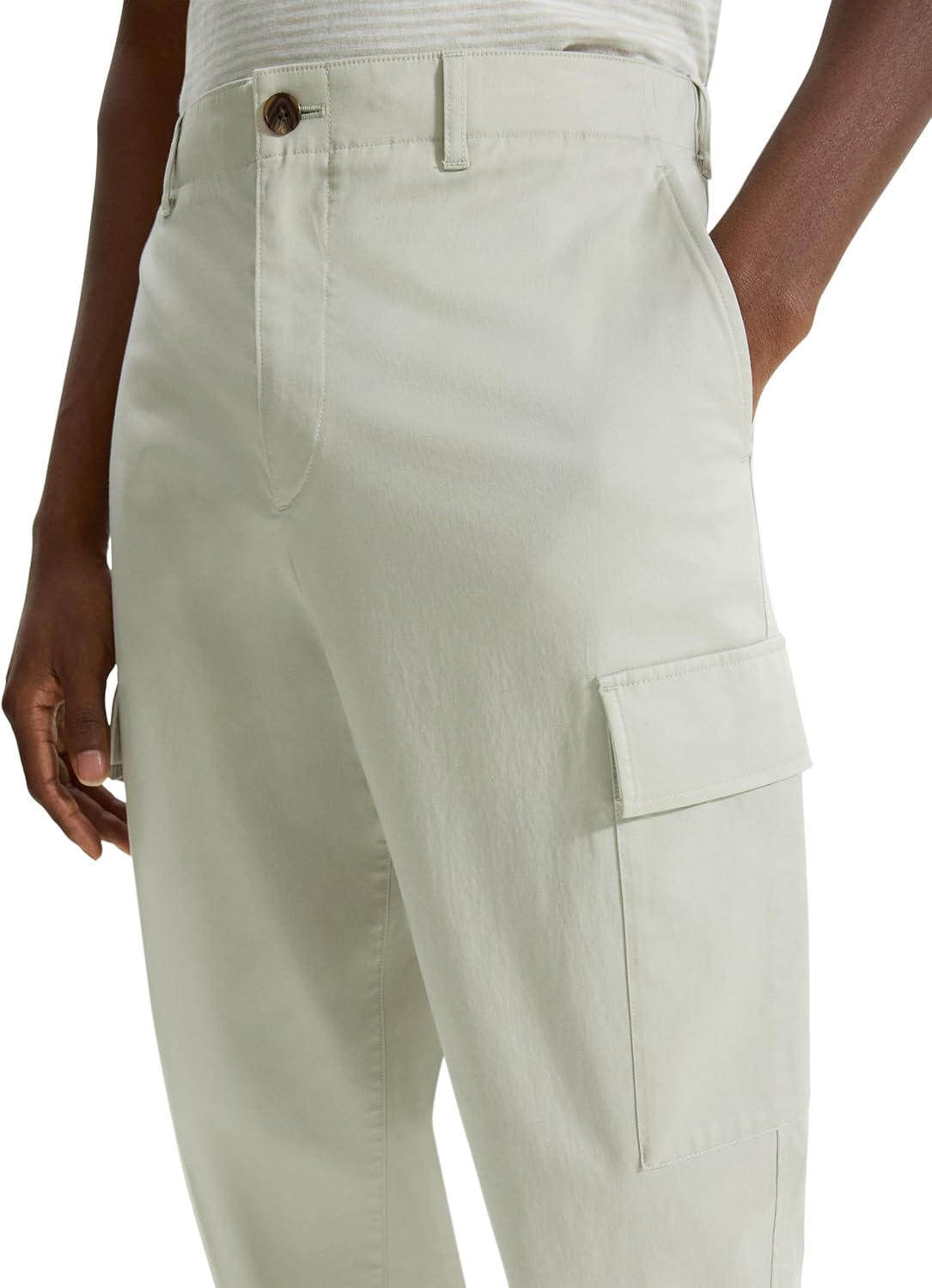 Theory Mens Curtis Cargo Pant in Hanson Twill - Image 3