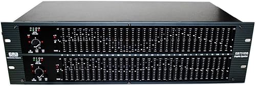 EMB Sistema de sonido profesional EB731EQ Ecualizadorlimitador gráfico